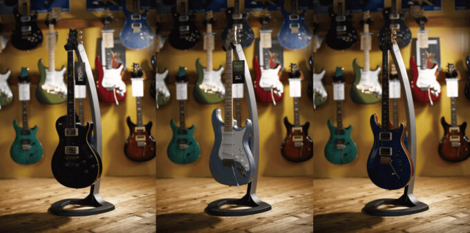 P.R.S Floating Guitar Stand