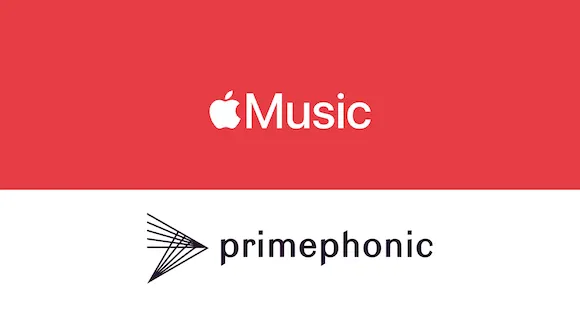 Apple MusicとPrimephonicのロゴ