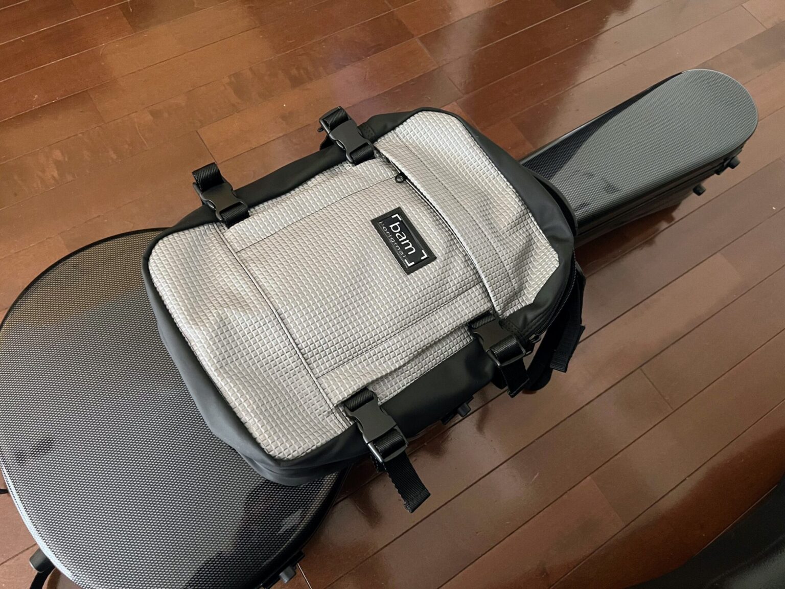 BAMケースにバックパックA+を取り付け