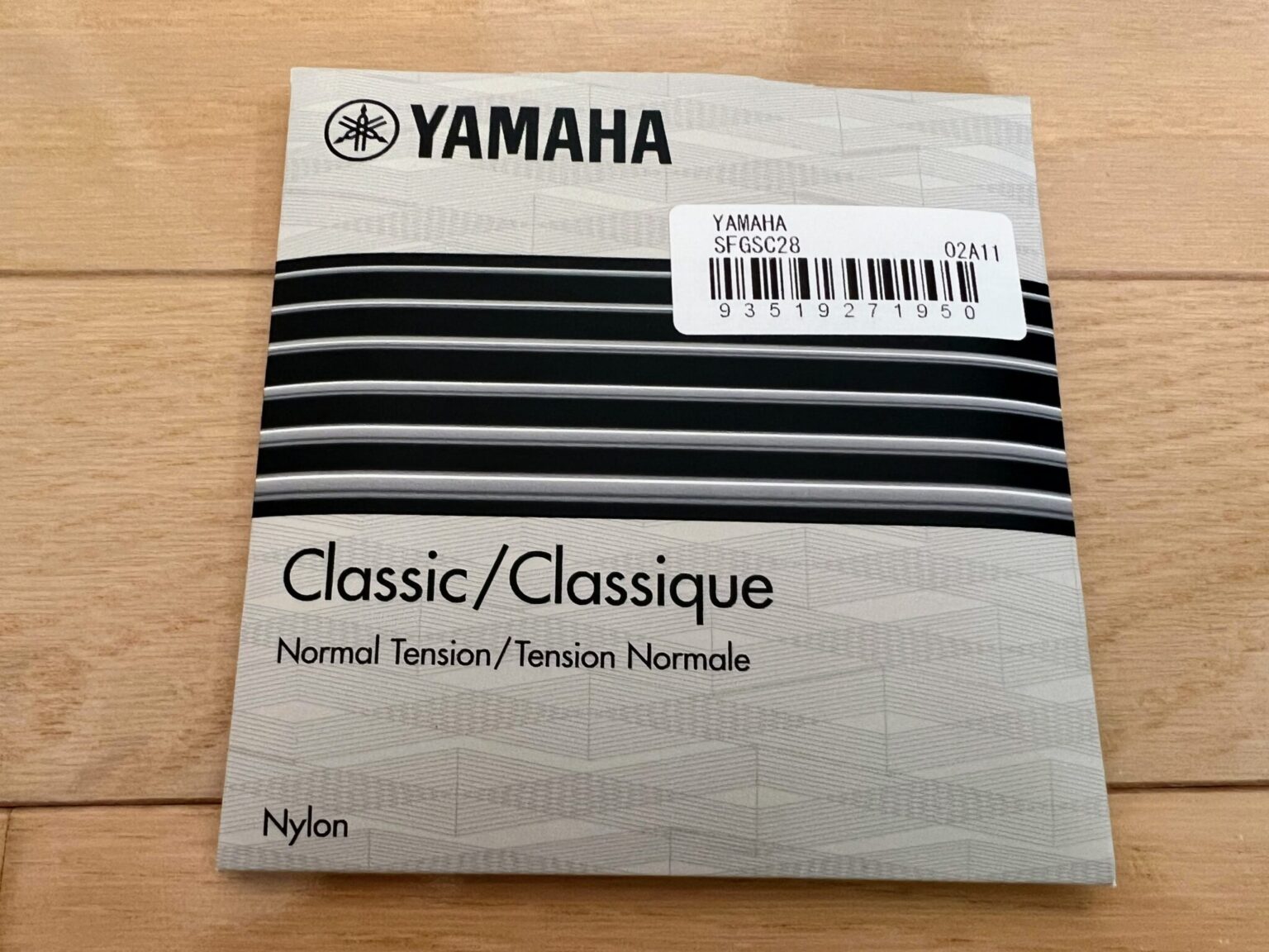 ヤマハのクラシックギター弦 GSC28